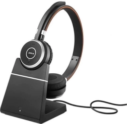 Stereofonilised juhtmevabad kõrvaklapid Jabra Evolve 65 laadimisjaamaga