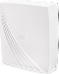 Seinale kinnitatav ZZ-paberrätikute dosaator valge 26,5 × 10,5 × 31 cm