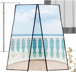 Magnetiline uksevõrk putukate vastu 110 × 210 cm