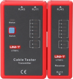 Võrgu- ja telefonikaablite tester UNI-T UT681L