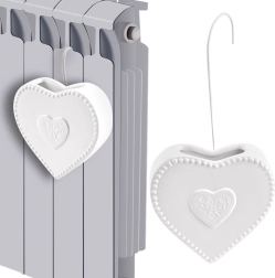 Südamekujuline keraamiline radiaatoriõhuniisutaja 200 ml