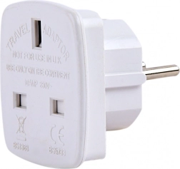 Toiteadapter Poola pistik / Briti pesa