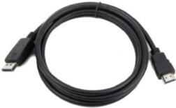 DisplayPort–HDMI kaabel must 5 m