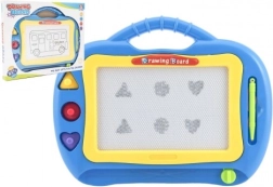 Magnetiline laste joonistustahvel, plastist, 2 värvi