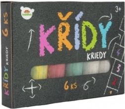 Värvilised tänavakriidid karbis