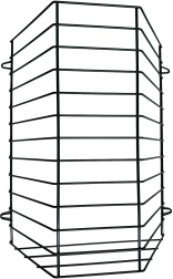 Küljele kinnitatav heinarest küülikutele, suur 40 × 35 × 13 cm