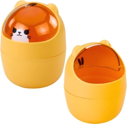 Mini prügikast lauale oranž