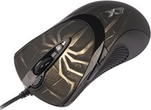 Mänguri lasermikrohiir A4Tech XGame EVO X747 Brown Fire