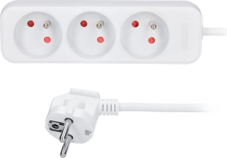 Solight pikendusjuhe 3 pistikupesaga, 7 m, valge