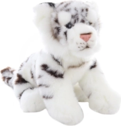 Pehme valge tiiger 25 cm