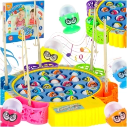 Pere mäng kalakeste püüdmine, 24 kala, 1–5 mängijat