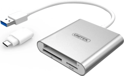 Mälukaardilugeja USB 3.0 + USB Type‑C