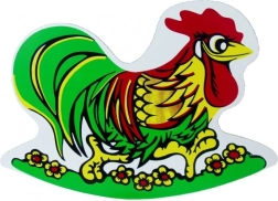 Puidust laste kiikhobu kukk