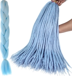 Sünteetilised patsid – juuksepikendused – Sinine