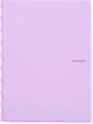 A4 mappp külgmise taskuga Pastelini lilla