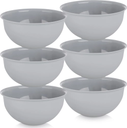 Plastkausid Sandy, 13 cm, 500 ml – 6 tk – Hall
