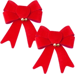 Jõulused sametpaelad 13 × 16 cm, 2 tk