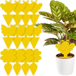 Kollased liimpüünised putukatele 12 tk