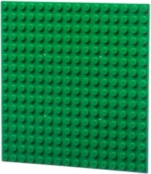 L‑W Toys alusplaat 16×16, tume‑roheline