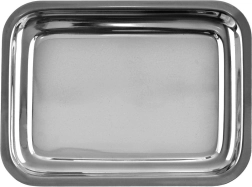 Roostevabast terasest ristkülikukujuline serveerimisalus 21,5 × 16,5 cm