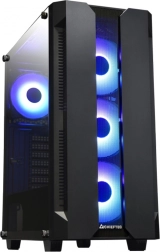 Midi Tower korpus CHIEFTEC Hunter koos 4x RGB ventilaatoriga