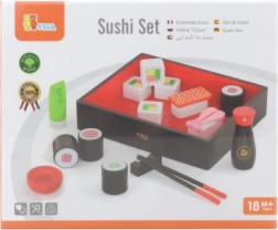 Puidust sushi komplekt lastele