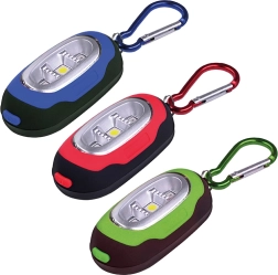 Solight LED-taskulamp karabiiniga 30 lm (COB LED) – 1 tk