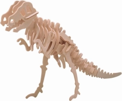 Puidust 3D pusle – suur türannosaurus