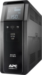 APC Back‑UPS Pro 1600 VA (960 W) puhta siinuslainega, AVR-i ja LCD-ga