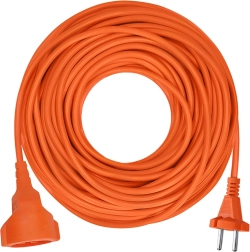 Solight pikendusjuhe ühenduspistikuga 15 m, 2×1,5 mm², oranž - 1 tk