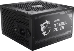 MSI MAG A750GL PCIe 5.0 750 W 80 Plus Gold täielikult modulaarne toiteplokk