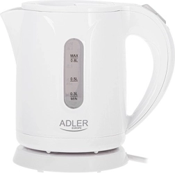 Elektriline veekeetja 0,8 l ADLER AD 1371, valge