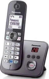 Panasonic juhtmeta telefon AB-ga KX-TG6821 hall