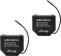 2 relee komplekt Shelly LoRa EU868 Gen.3/4 seadmetele