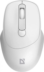 Juhtmevaba hiir Defender Feam MM-296 Silent, 1600 DPI, valge