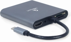 USB‑C jaotur 6‑in‑1 HDMI, VGA, USB 3.0, kaardilugeja, audio ja Power Deliveryga