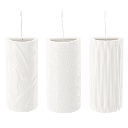 Hanging radiator air humidifier, white, assorted patterns - 1 piece