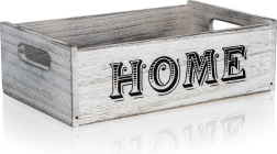 Puidust dekoratiivne kast HOME 29 × 18 × 9 cm