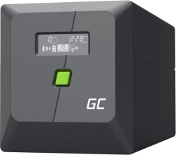 UPS-varutoiteallikas 750 VA 480 W puhta siinuslaine ja LCD-ekraaniga