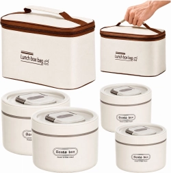 LunchBoxi isoleeritud toidukarpide komplekt, 4 tk