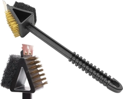 3-ühes grillikaabits ja -hari pika käepidemega