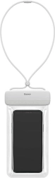 BASEUS AquaGlide Waterproof Phone Pouch white