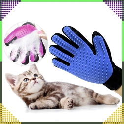 Koerte ja kasside massaaži- ja karvaeemalduskinnas