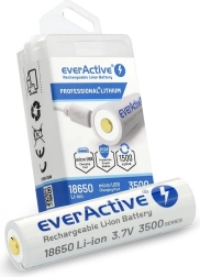EverActive 18650 aku micro USB-ga 3500mAh