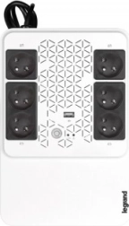 UPS-i varutoiteallikas LEGRAND Keor Multiplug 600 VA koos AVR-iga, 6 FR pistikupesa, USB ja RJ45