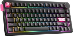 Mehaaniline mänguklaviatuur ONIKUMA MT706, juhtmevaba ja juhtmega, RGB, must