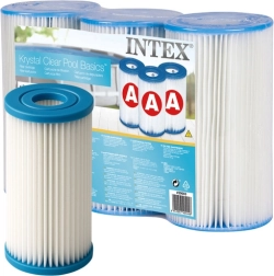 Basseinipumba filter tüüp A, komplekt 3 tk INTEX