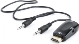 HDMI–VGA adapter koos heliga