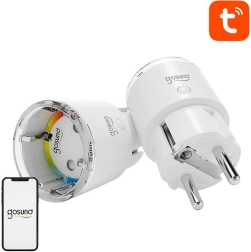 Nutikas Wi‑Fi pistikupesa GOSUND EP2, 2 tk komplekt, 10 A, TUYA