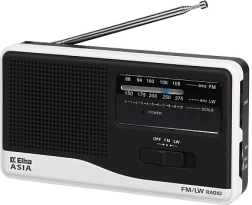 Kaasaskantav raadio ASIA valge